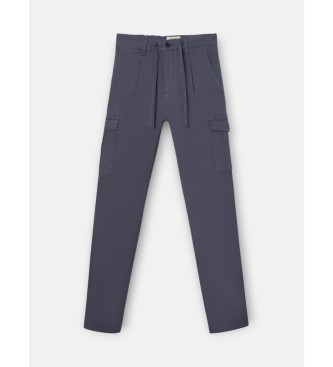 Silbon Cargo jogger cargo trousers navy