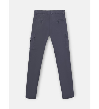 Silbon Cargo jogger cargo trousers navy