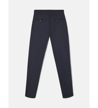 Silbon Pantalon chino dcontract marine