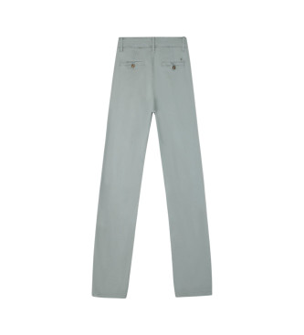 Silbon Pantaln sport chino casual verde