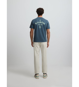 Silbon Sport jogger casual beige trousers