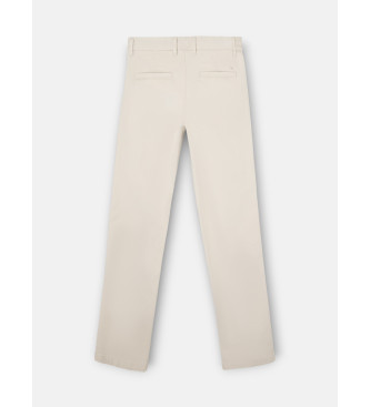 Silbon Sport jogger casual beige trousers