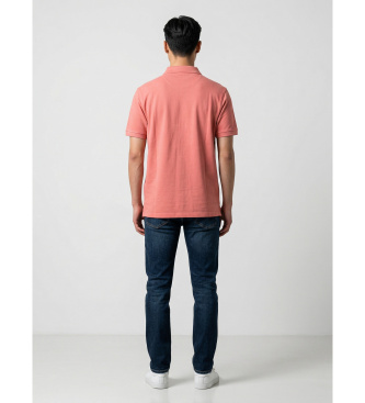 Silbon Klasična navadna koralna polo majica