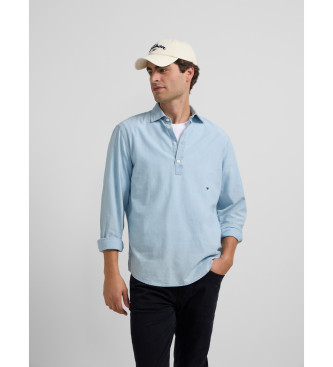 Silbon Polo sport denim azul