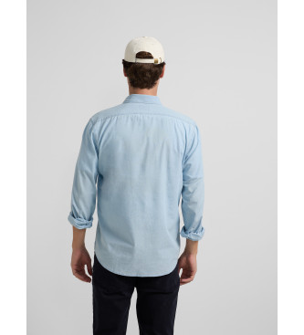 Silbon Polo sport denim azul