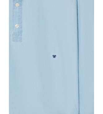 Silbon Polo sport denim azul