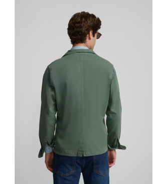 Silbon Grn casual halvblazer