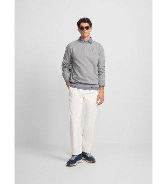 Silbon Klassisk gr neopren-sweatshirt