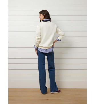 Silbon Izrazito bela majica s ščitom