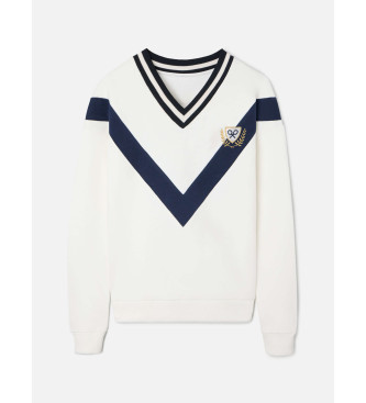 Silbon Izrazito bela majica s ščitom