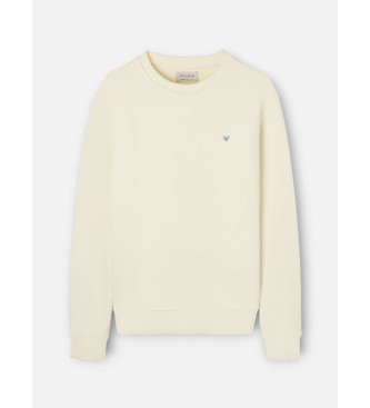 Silbon SB shield majica s kratkimi rokavi v bež barvi