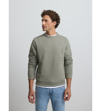 Silbon SB shield sweatshirt grn
