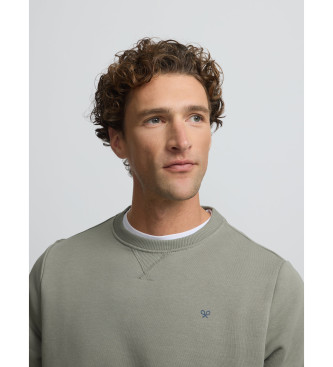 Silbon SB shield sweatshirt grn