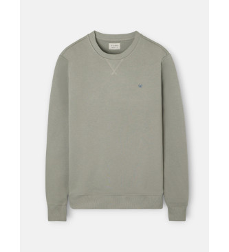 Silbon SB shield sweatshirt grn