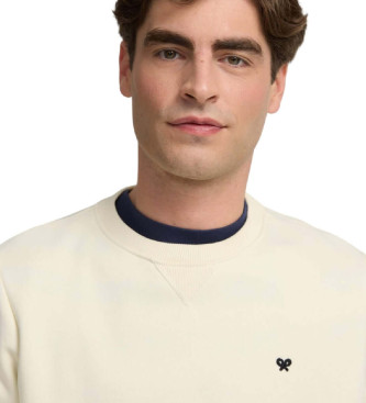 Silbon Felpa con mini logo beige