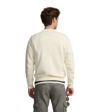 Silbon Felpa con mini logo beige