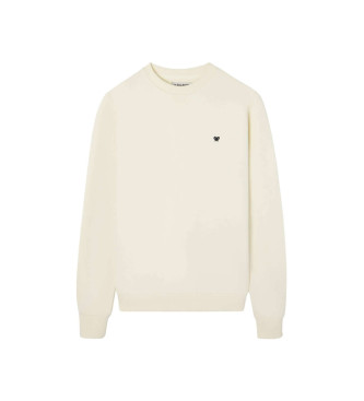 Silbon Felpa con mini logo beige