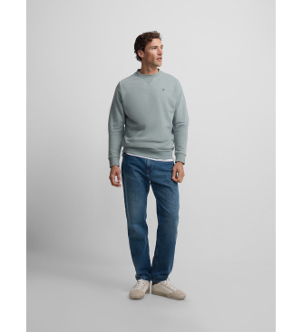 Silbon Sweatshirt minilogue grey-green