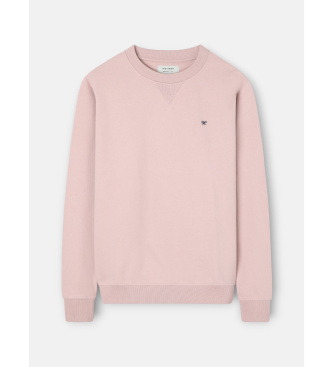 Silbon Pink minilogo sweatshirt