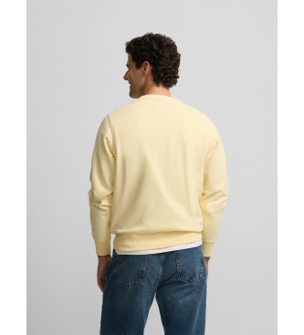 Silbon Sweatshirt racket medium yellow