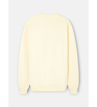 Silbon Sweatshirt racket medium yellow