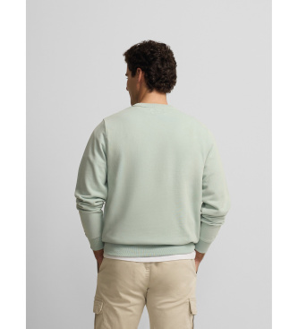 Silbon Sweatshirt racket medium blue