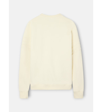 Silbon Raqueta Relieve beige sweatshirt