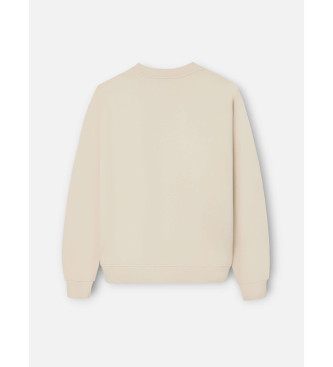 Silbon Camisola bege com assinatura