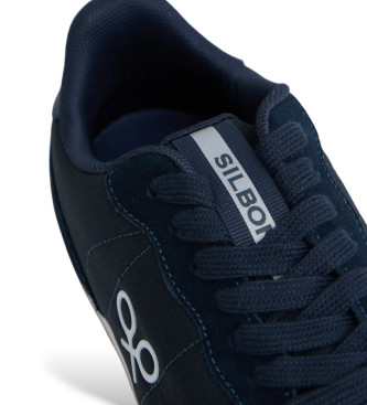 Silbon Scarpe da corsa blu navy