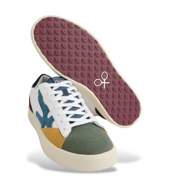 Silbon Classy09 Tnis de couro branco