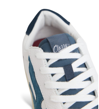 Silbon Classy09 Tnis de couro branco