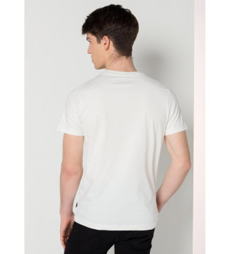 Six Valves Camiseta de manga corta blanco