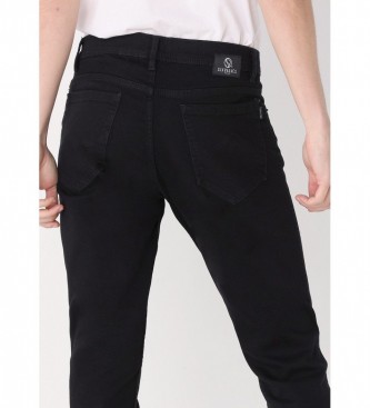 Six Valves Jeans : Medium Box - Regular Fit black