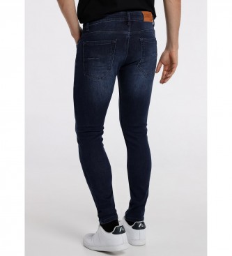 Six Valves Skinny Jeans 131730 Blau