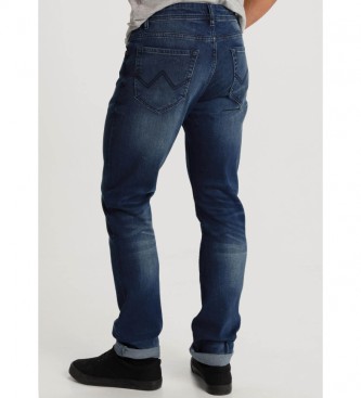 Six Valves Jeans Pantalon Comfort azul marino 