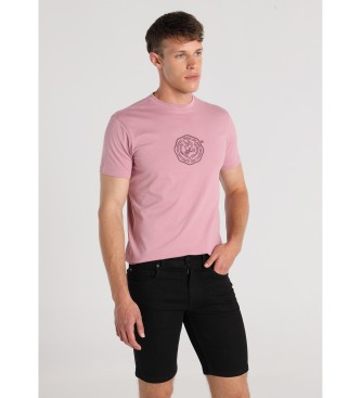 Six Valves Regular Fit Denim Bermuda Shorts schwarz