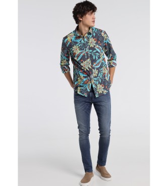 Six Valves Camisa Full Print Tropical Color | Confort Estampado