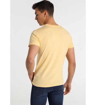 Six Valves T-shirt 124919 Yellow