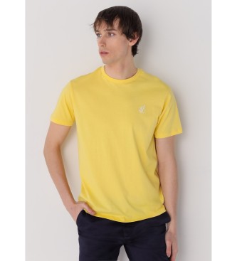 Six Valves T-shirt  manches courtes jaune