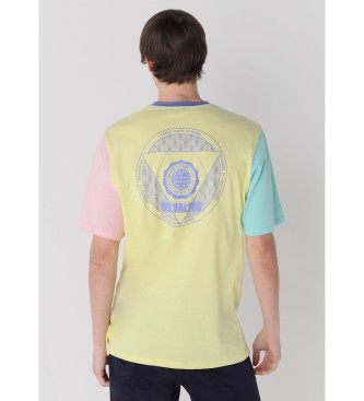 Six Valves Flerfarvet kortrmet T-shirt med korte rmer