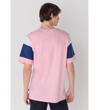 Six Valves Mehrfarbiges T-Shirt mit kurzen rmeln