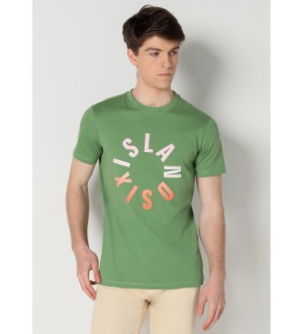 Six Valves T-shirt de manga curta verde