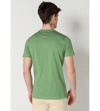 Six Valves T-shirt de manga curta verde