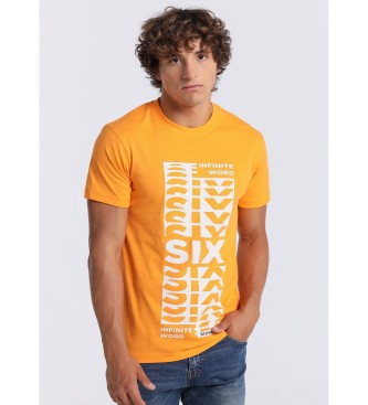 Six Valves T-shirt 134389 pomarańczowy