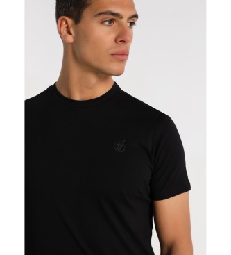 Six Valves Basic short sleeve T-shirt black