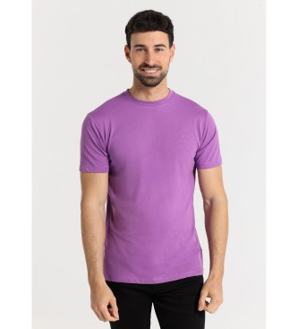 Six Valves Basic short-sleeved T-shirt with round neckline