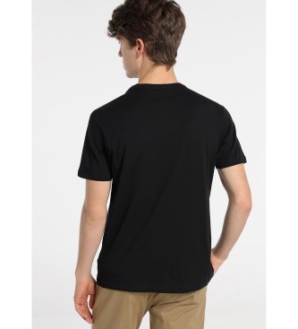 Six Valves T-shirt do Dragão Geiko preta