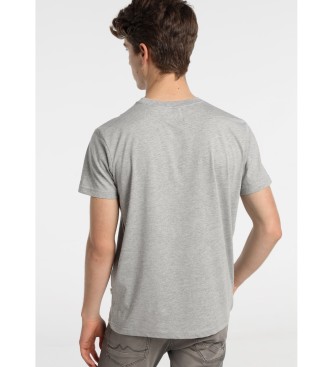 Six Valves Tropical Graphic T-shirt Comfort Color Grey