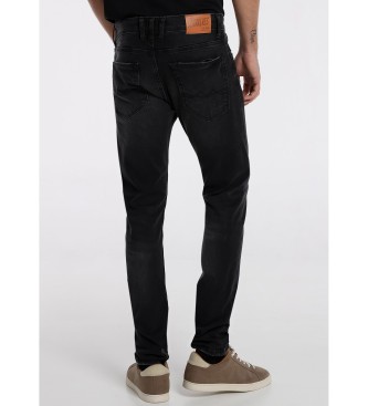 Six Valves Jeans - Caja Media | Skinny negro