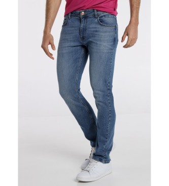 Six Valves Jeans Slim 131737 Niebieski